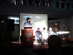 Public kindling of the chanukkah Menorah in Dusseldorf