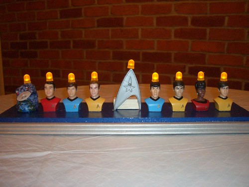 Star Trek Pez LED menorah 1