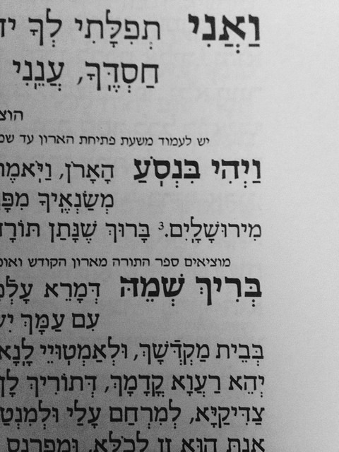 Artscroll Siddur - Initialwort