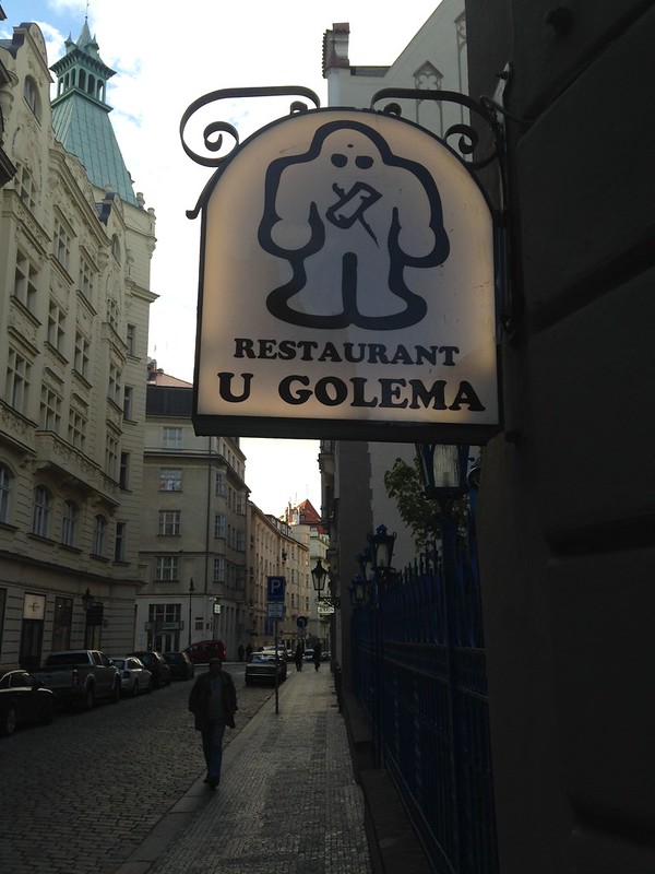 Restauran U Golema Prague