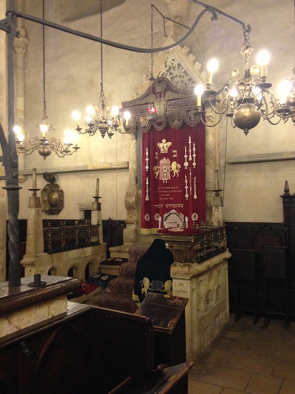 Inside the Old New Synagogue/Altneuschul