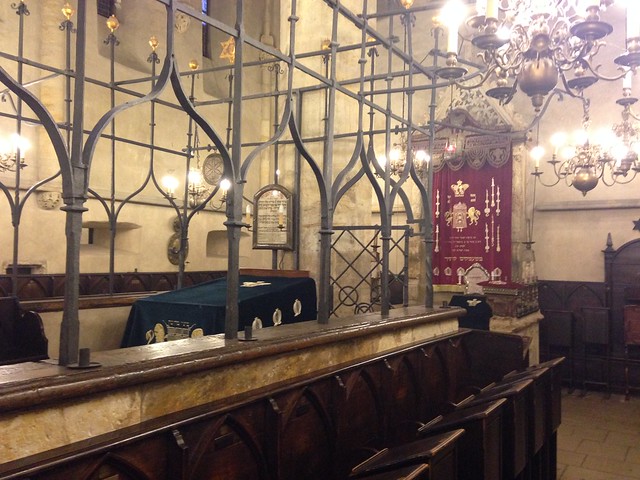 Inside the Old New Synagogue/Altneuschul