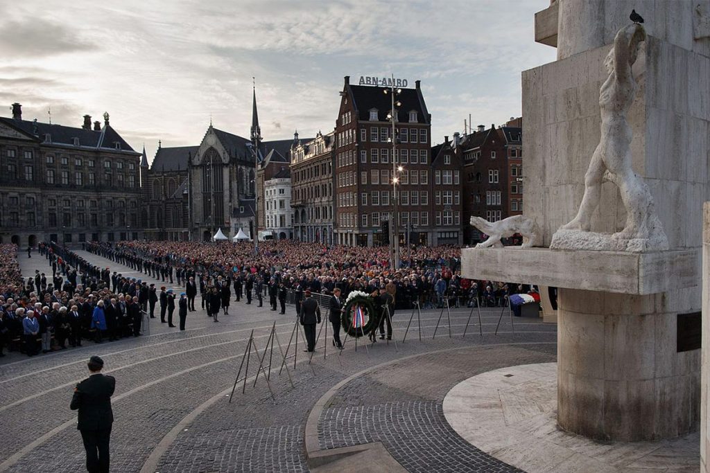 Nationale Dodenherdenking auf dem Dam-Platz