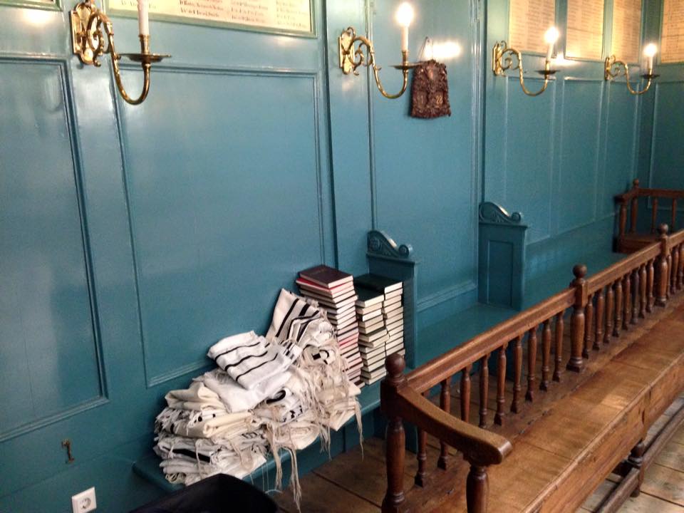 In der Werktagssynagoge der Portugiesischen Synagoge