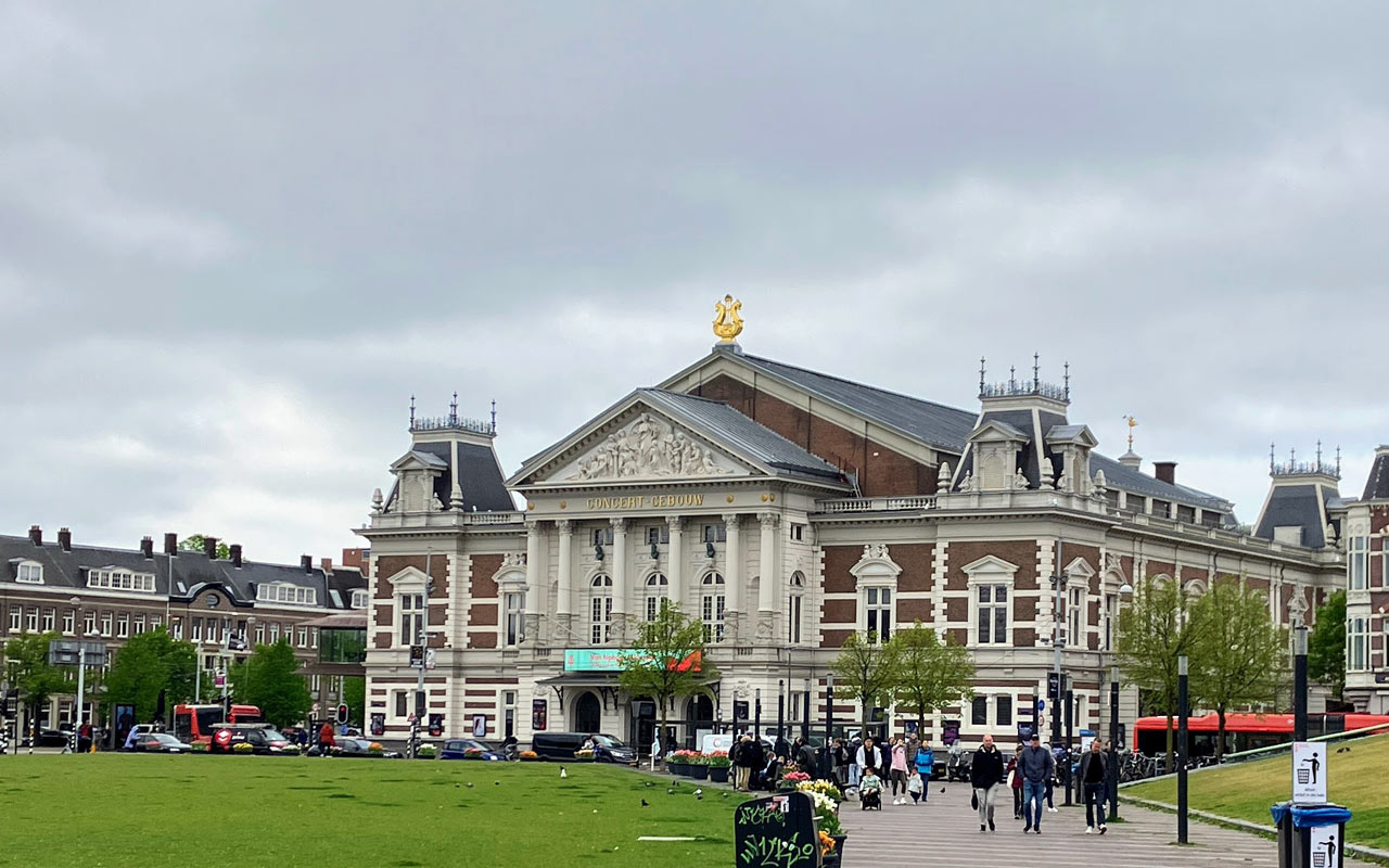 Blick auf das Concertgebouw