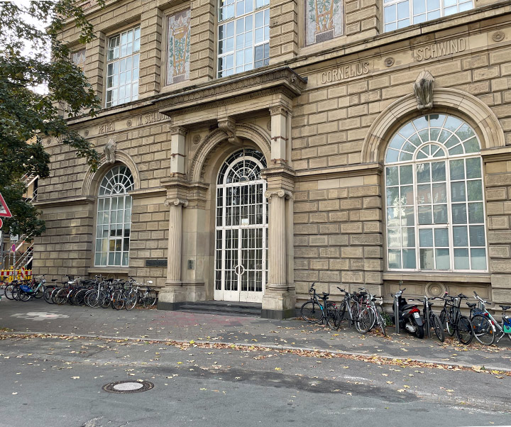 Haupteingang der Kunstakademie Düsseldorf